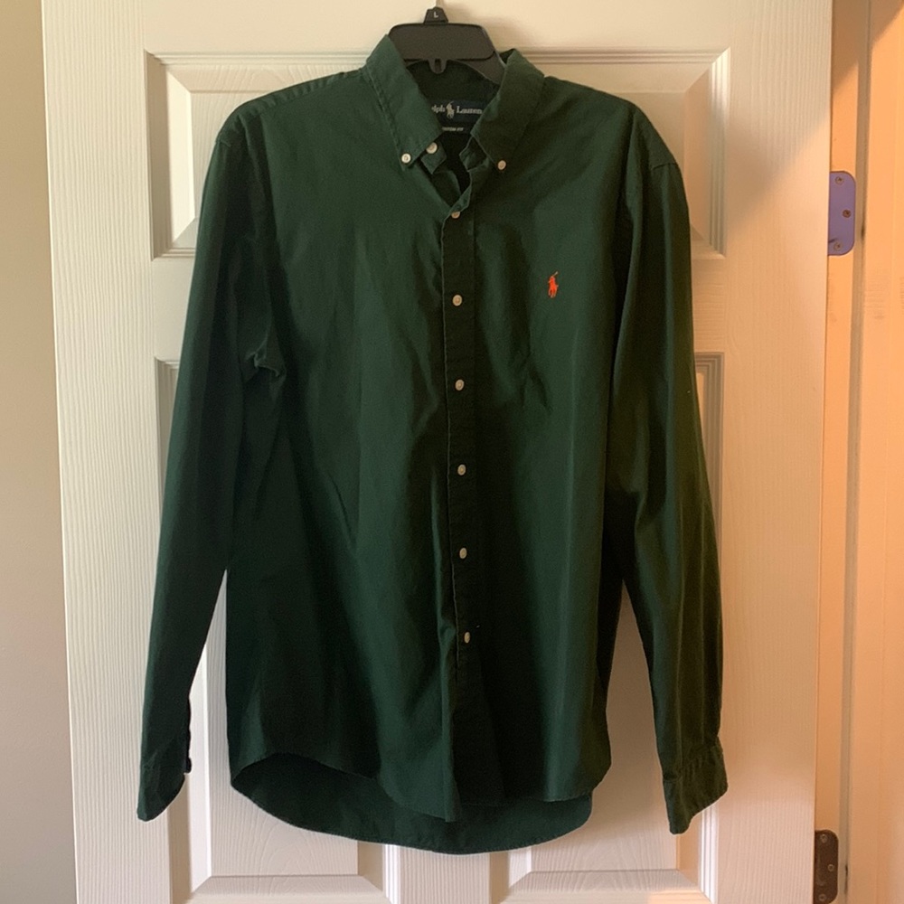 Polo Custom Fit Button Down